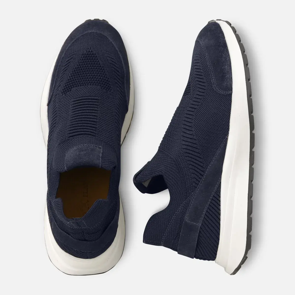 Tênis Knit Azul Marinho