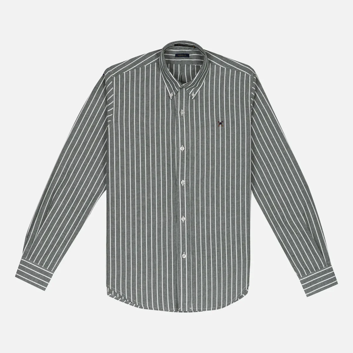 Camisa Custom Oxford Listrada Button-Down — imagem 1