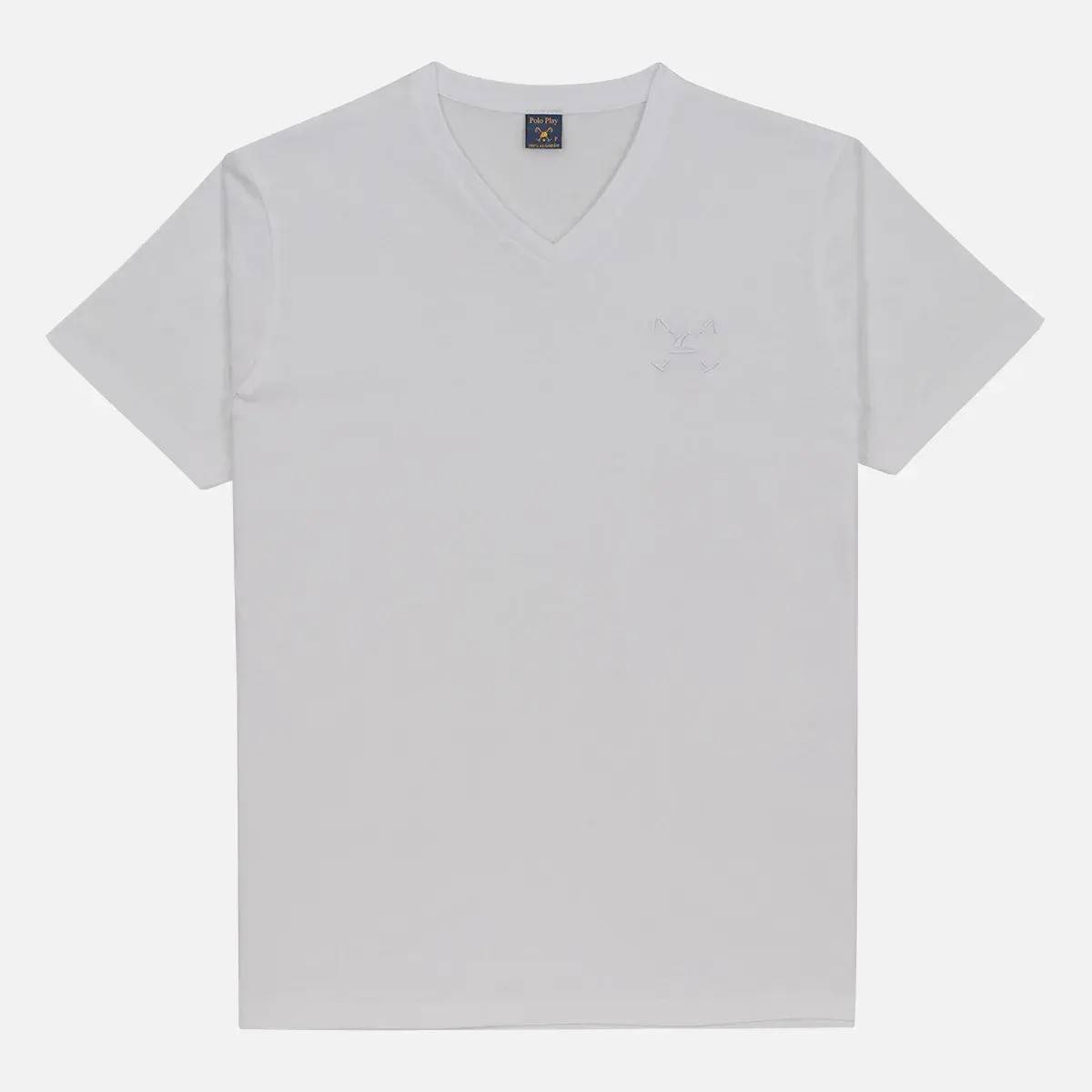 Camiseta Decote V Shade Taco Médio