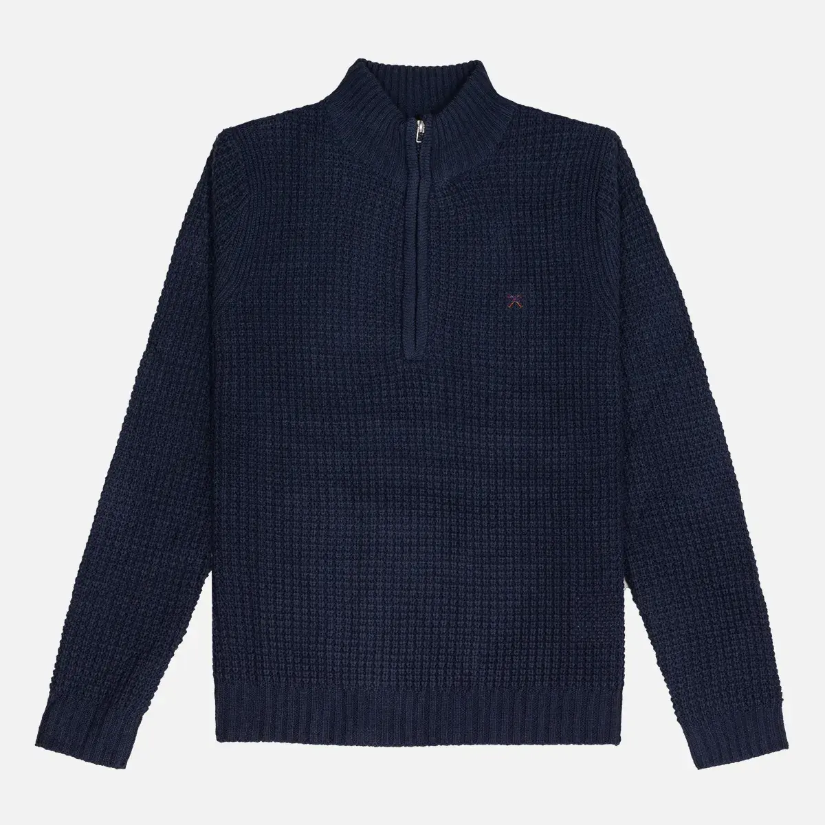 Tricot Waffer com Ziper