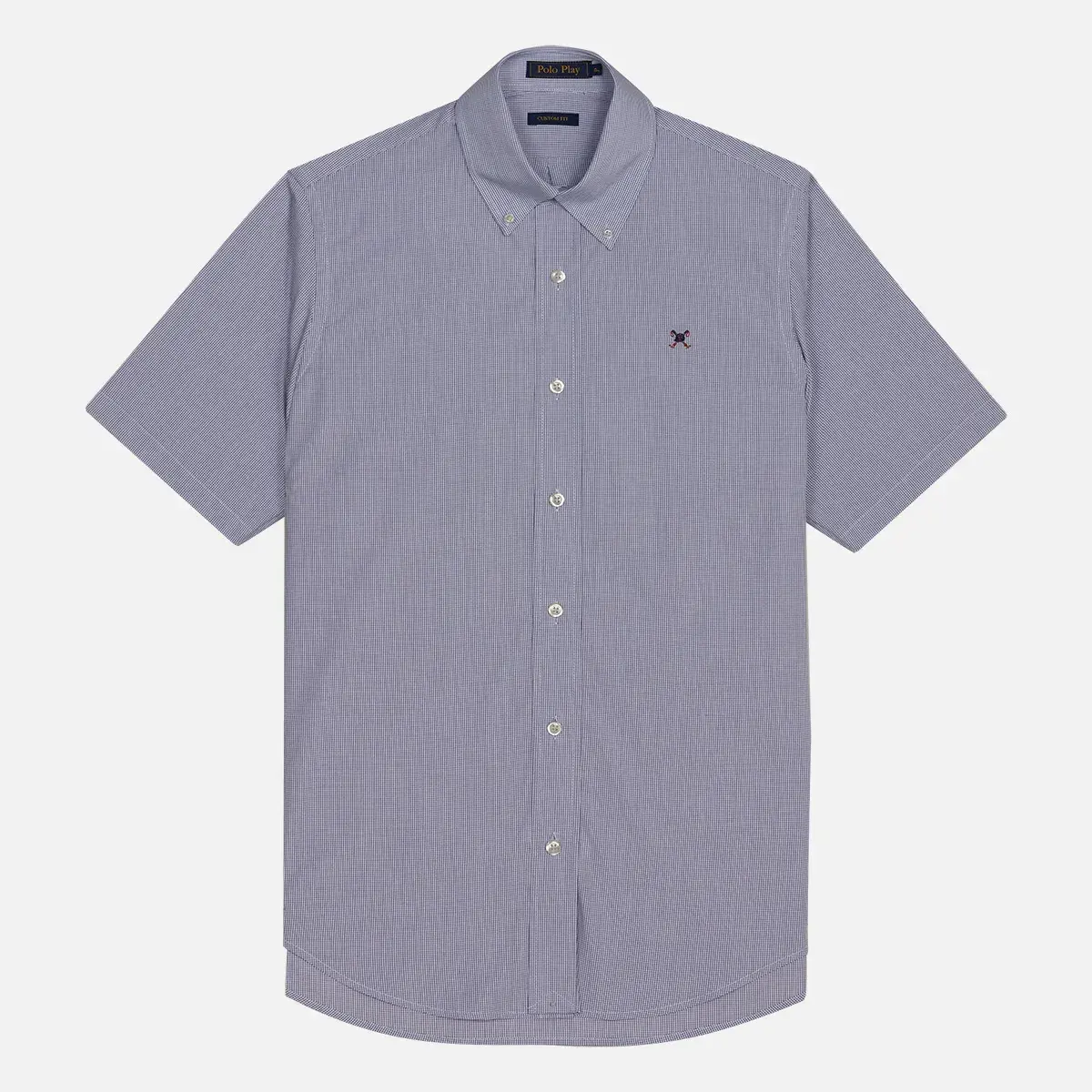Camisa Custom Bamboo Button-Down Manga Curta