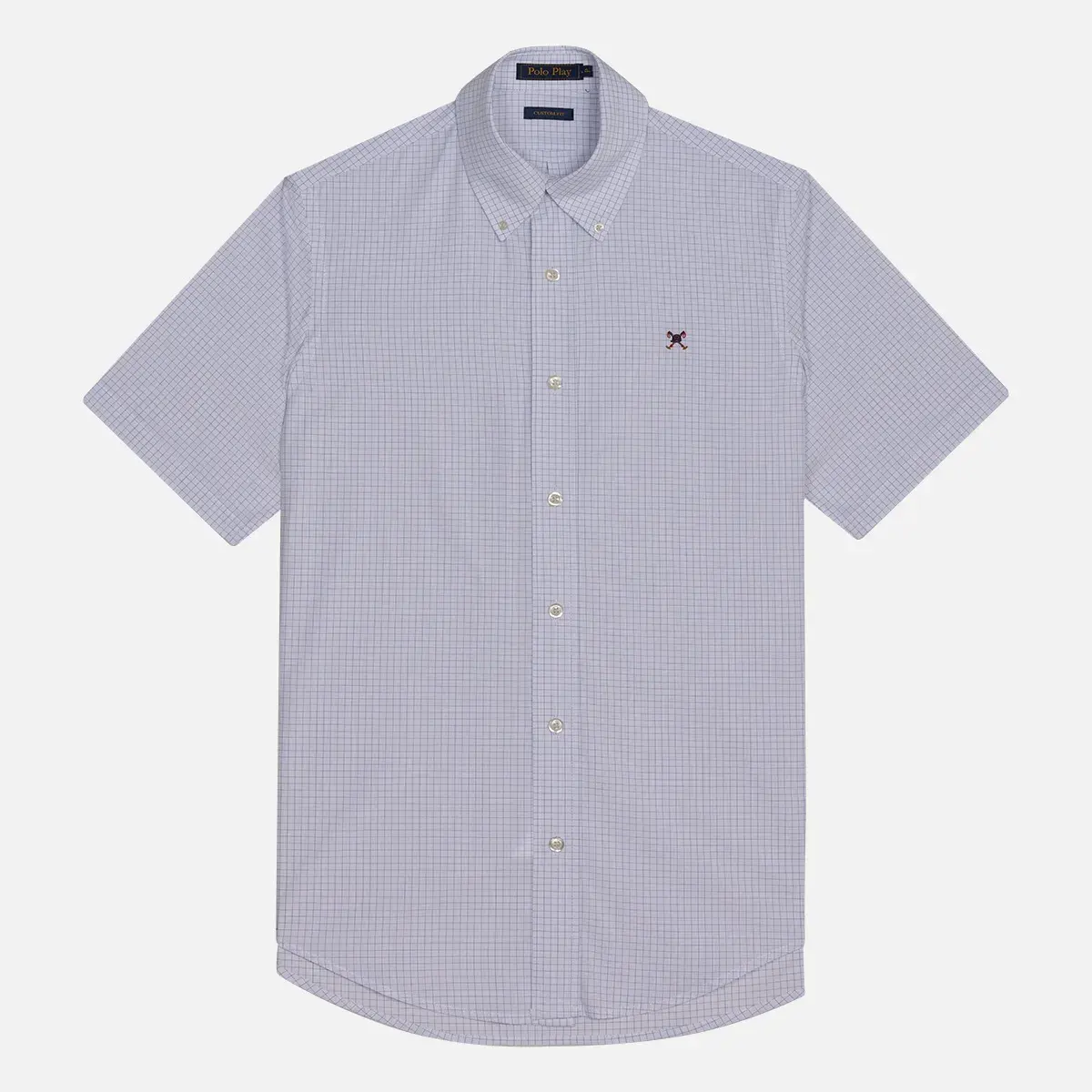 Camisa Custom Bamboo Button-Down Manga Curta