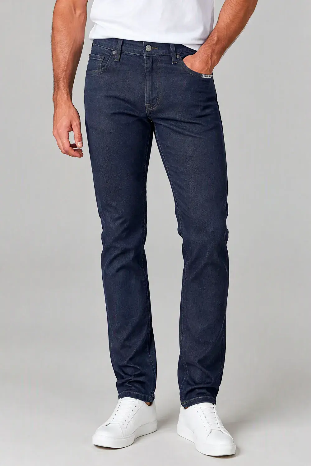 Calça Jeans Masculina Slim Básica Polo Wear Jeans Escuro