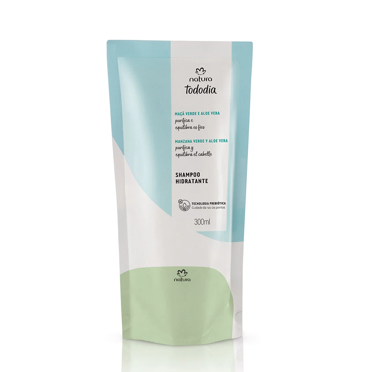 Refil Shampoo Hidratante Maçã Verde e Aloe Vera 300 ml — imagem 1