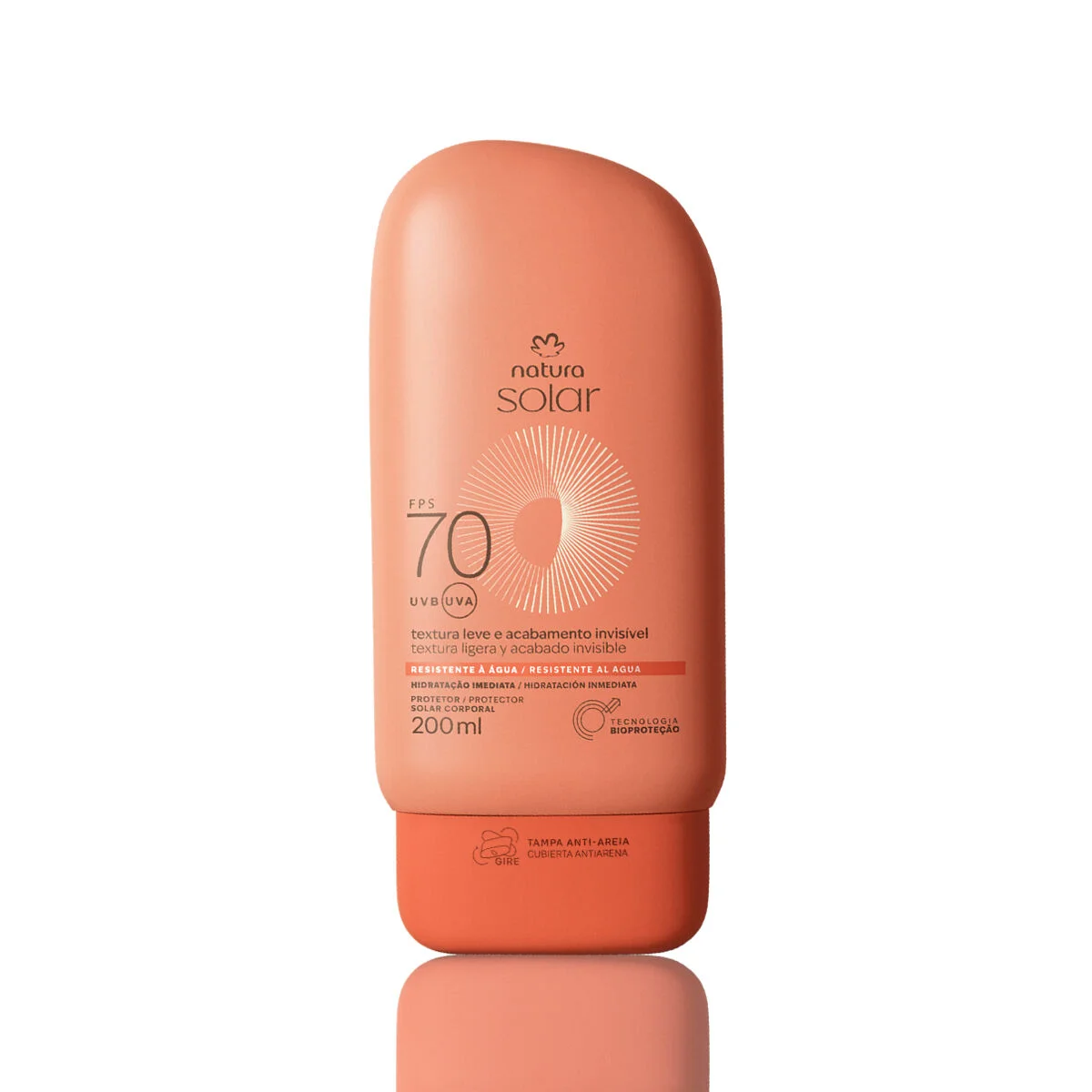 Protetor Solar Corporal FPS 70 Natura Solar 200 ml — imagem 1