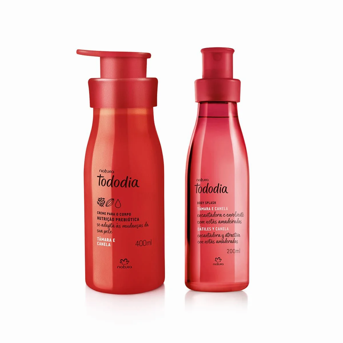 Kit Tododia Tâmara e Canela com Hidratante e Body Splash (2 produtos) — imagem 1