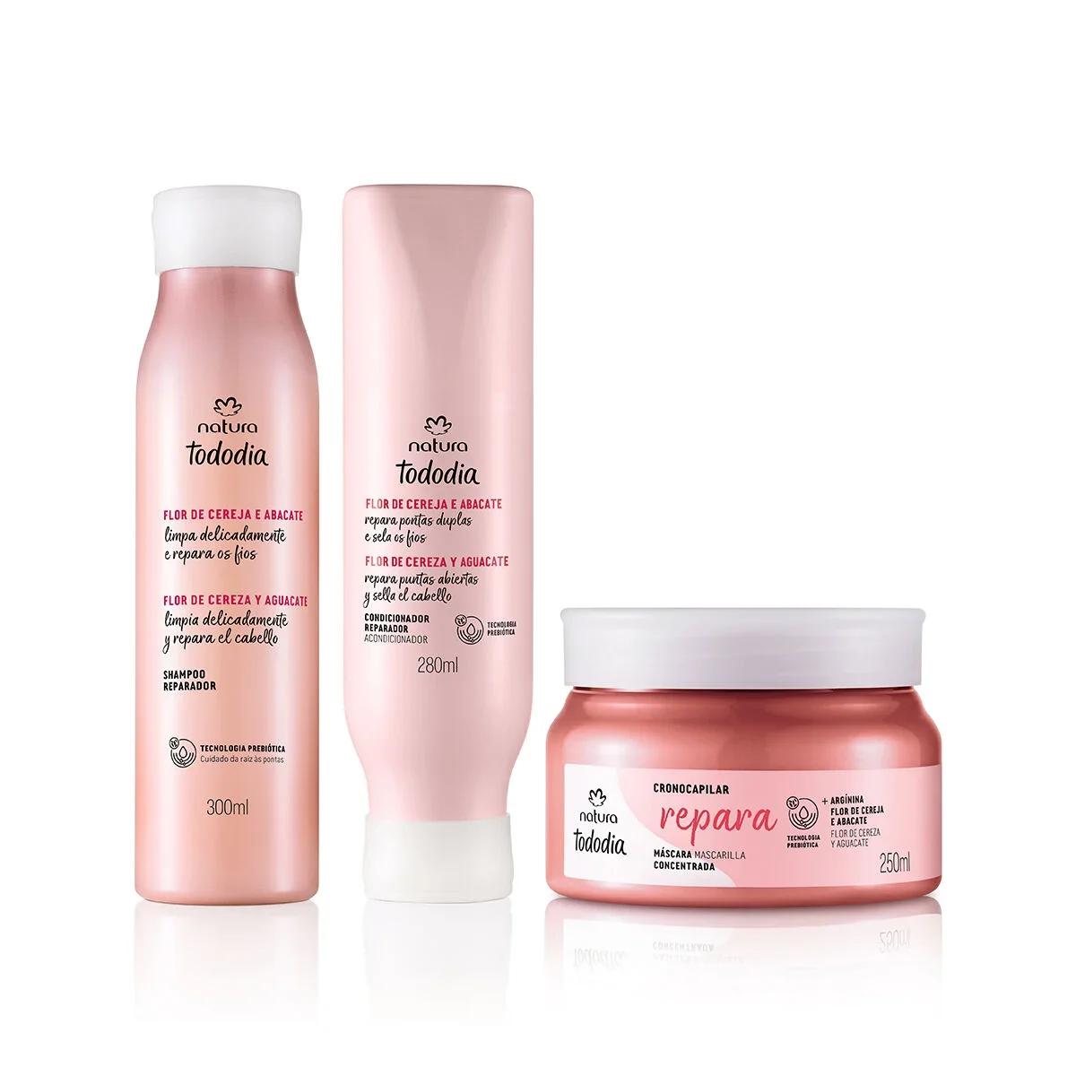 Kit Tododia Flor de Cereja e Abacate (3 produtos) — imagem 1