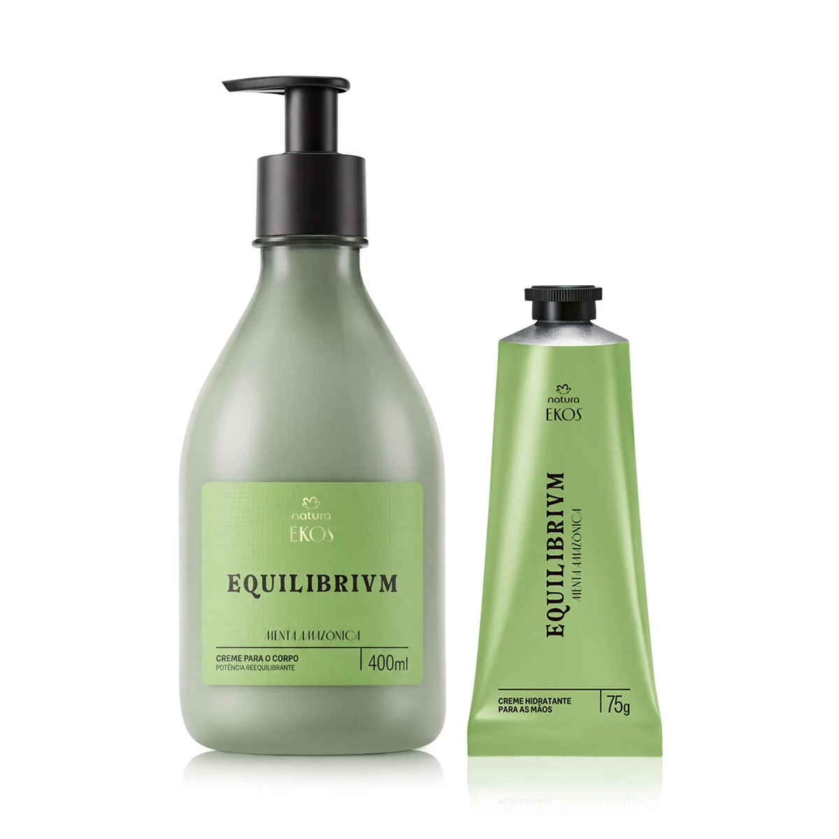 Kit Hidratante Corporal e Creme para Mãos Ekos Menta Amazônica — imagem 1
