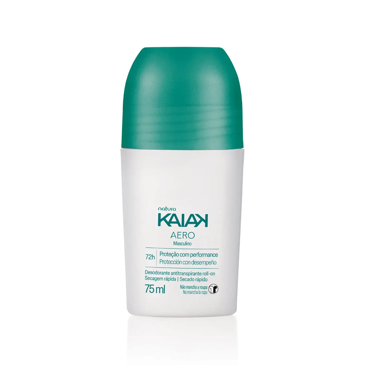 Desodorante Antitranspirante Roll-on Kaiak Aero Masculino 75 ml