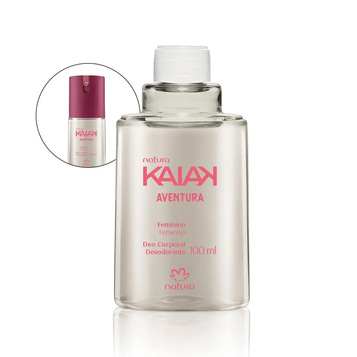 Refil Desodorante Corporal Kaiak Aventura Feminino
