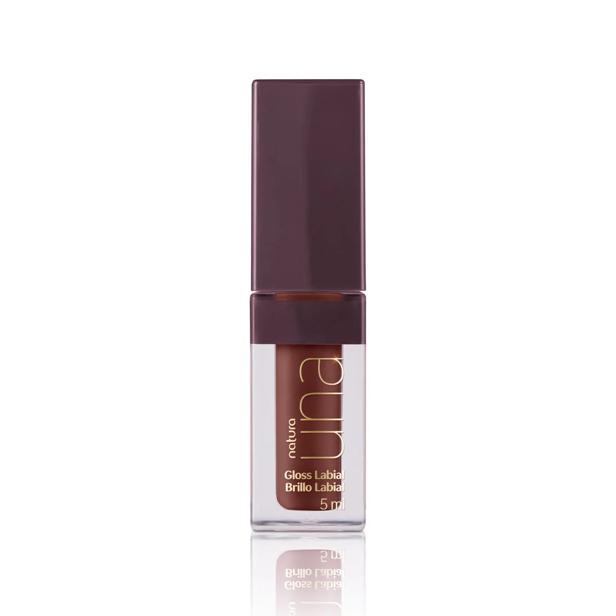 Gloss Labial Hidratação Ativa Una 5 ml — imagem 1