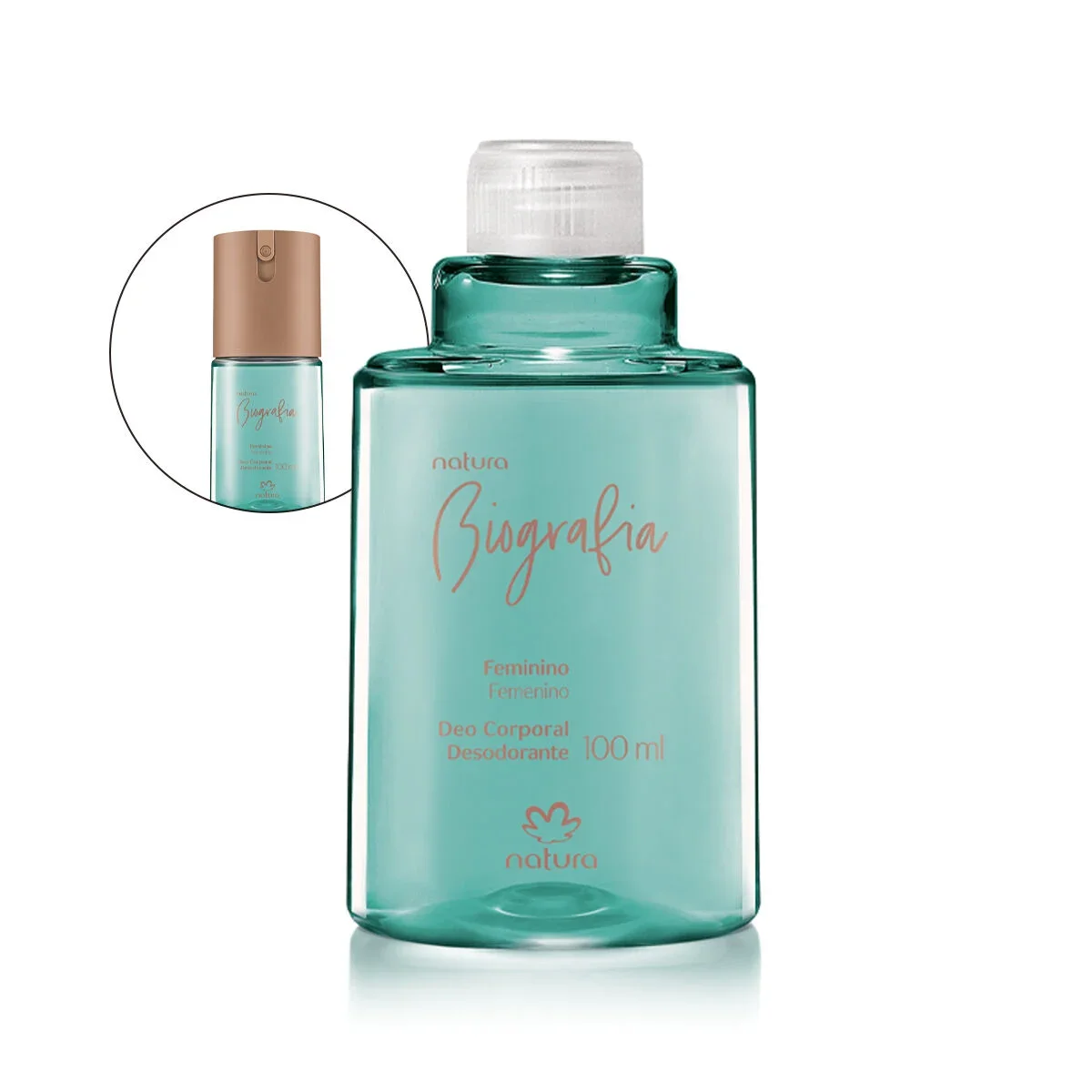 Desodorante Corporal Refil Biografia Feminino 100 ml