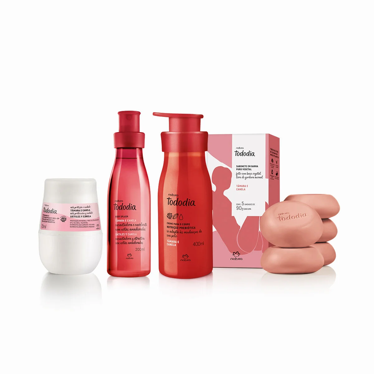 Kit Tododia Tâmara e Canela Completo (4 produtos) — imagem 1