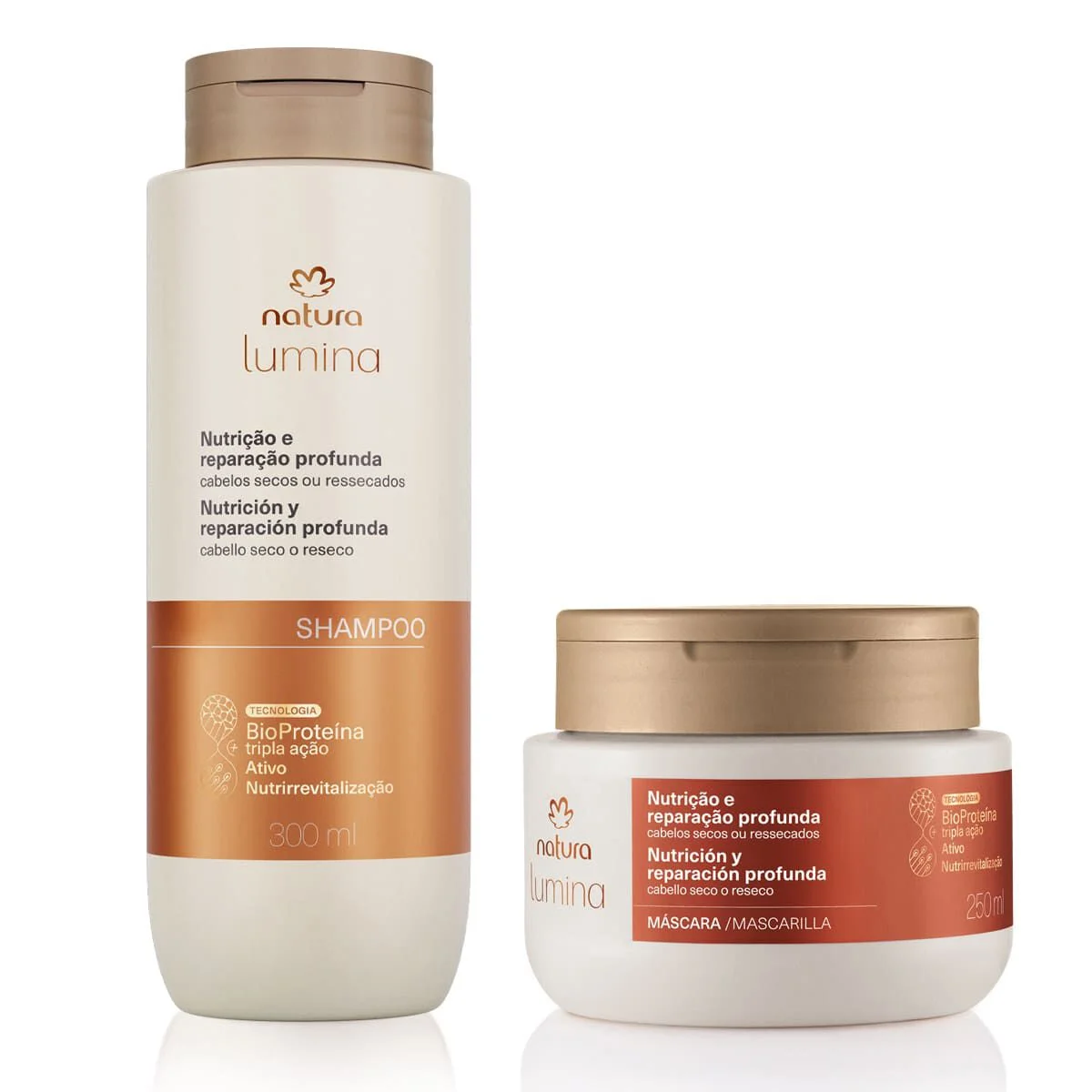 Kit Shampoo e Máscara Nutrição e Reparação — imagem 1