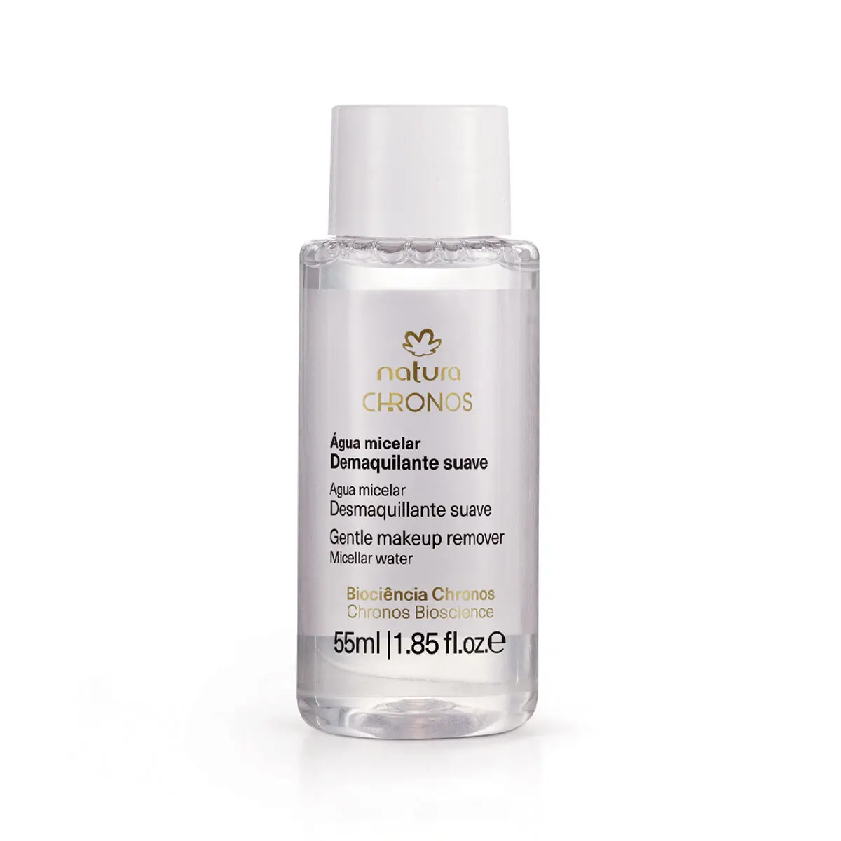 Água Micelar Demaquilante Suave Miniatura Chronos Derma 55 ml