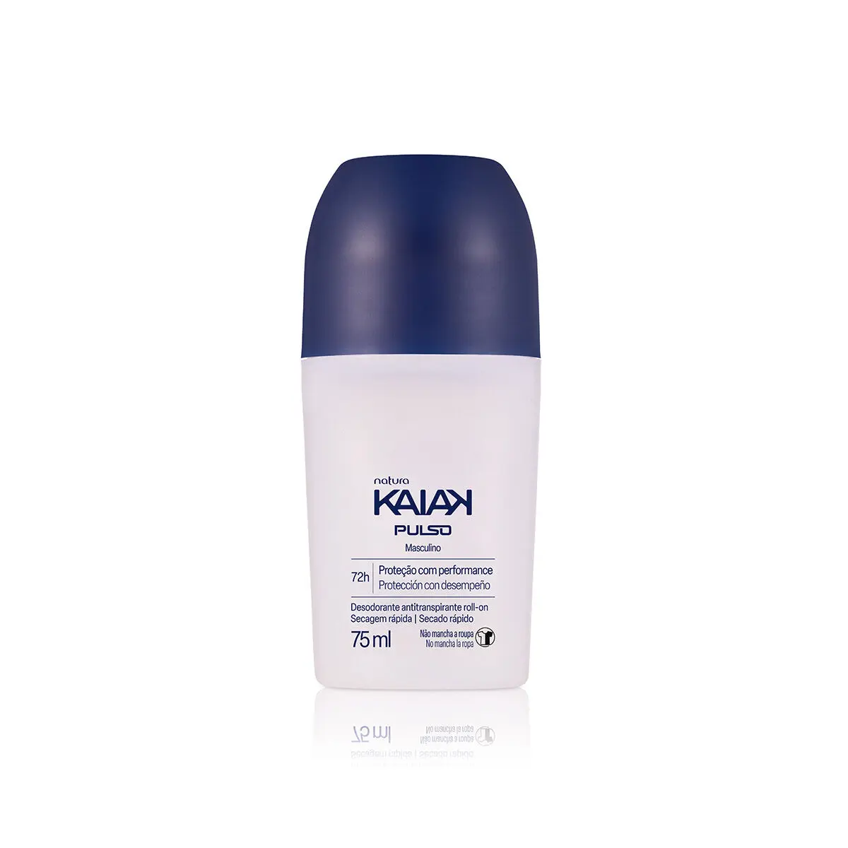 Desodorante Antitranspirante Roll-on Kaiak Pulso Masculino 75 ml