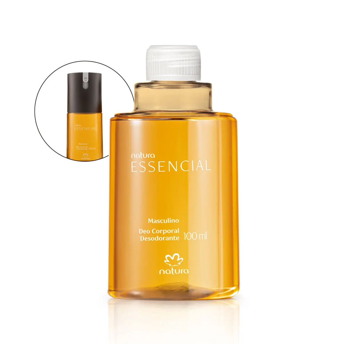 Refil Desodorante Corporal Essencial Masculino 100 ml