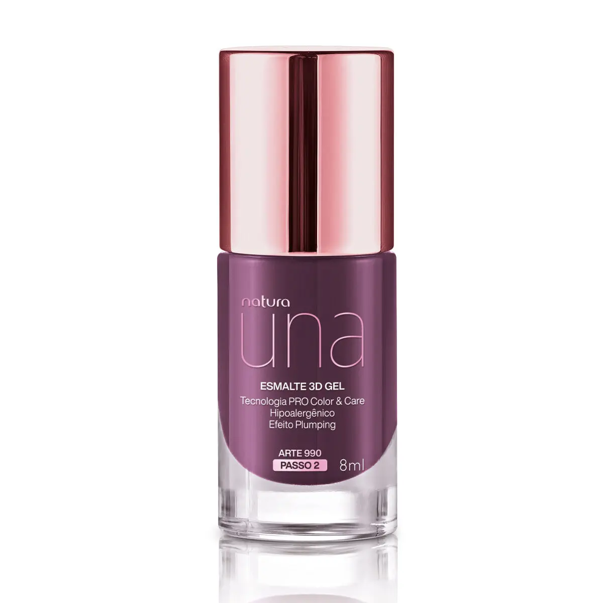 Esmalte 3D Gel Una Arte 990 8 ml