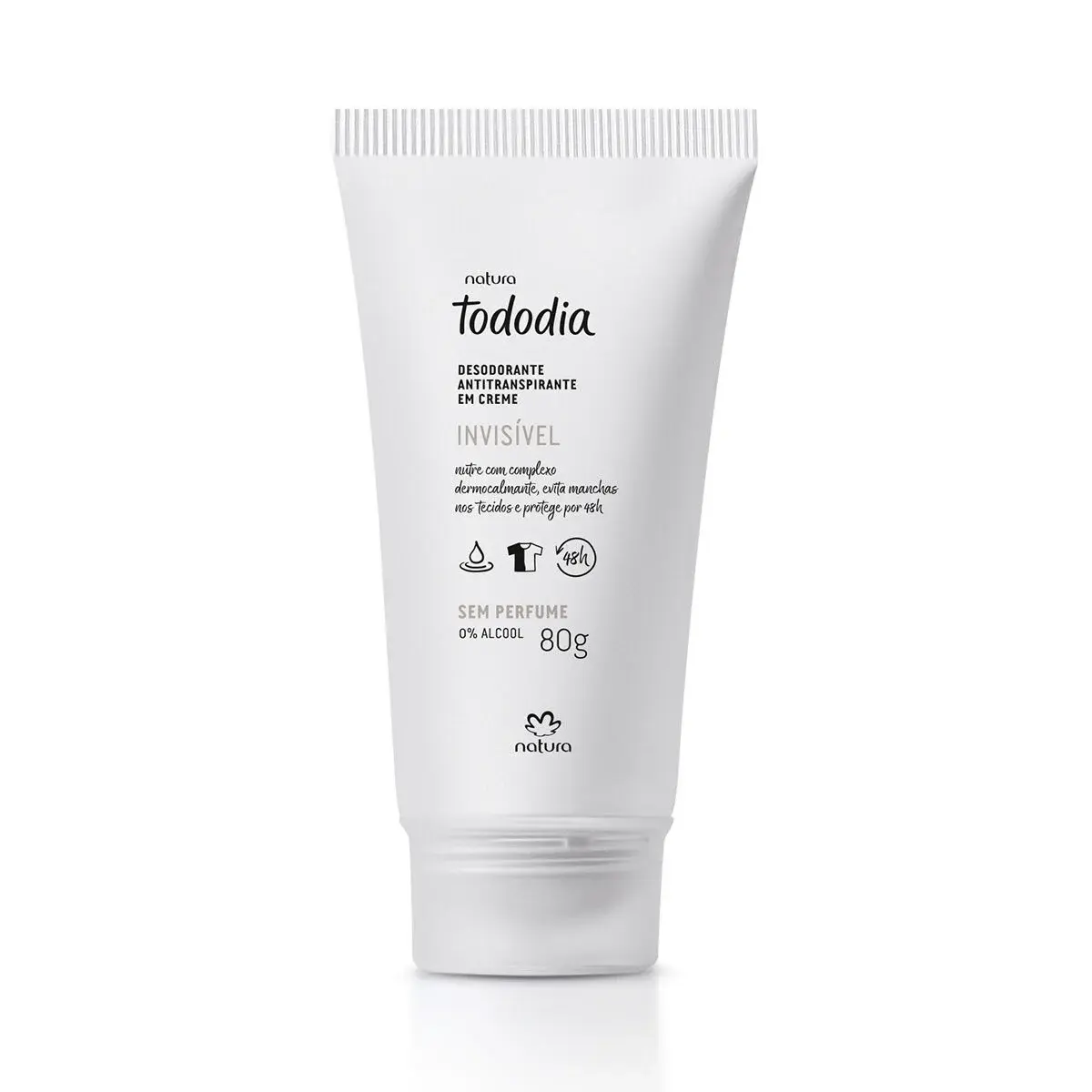 Desodorante Antitranspirante em Creme Tododia Sem Perfume 80 g