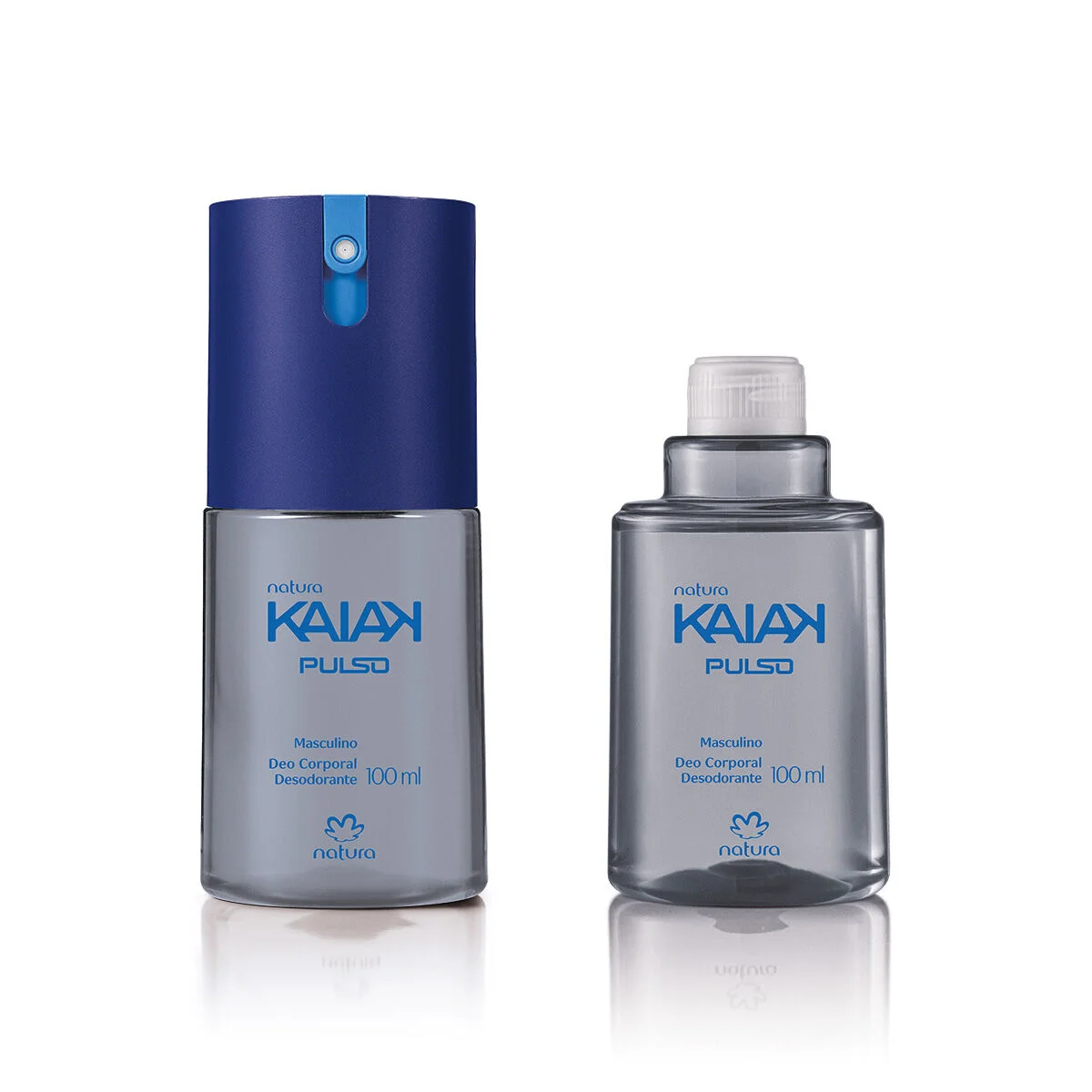 Kit Desodorante Corporal Kaiak Pulso Masculino com Refil — imagem 1