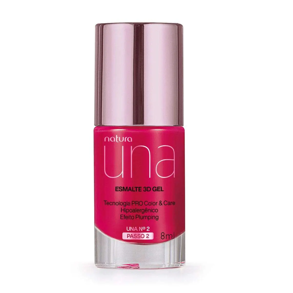 Esmalte 3D Gel Una Una nº 2 8 ml