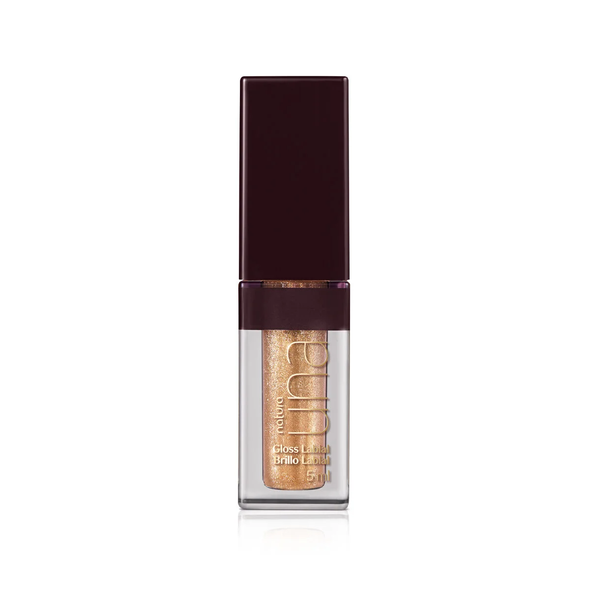 Gloss Labial Hidratação Ativa Una 5 ml — imagem 1