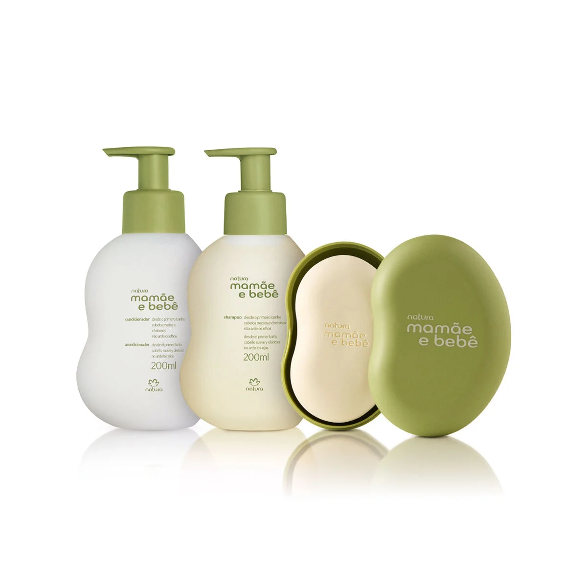 Kit Banho com Cheirinho de Amor Mamãe e Bebê (3 produtos) — imagem 1