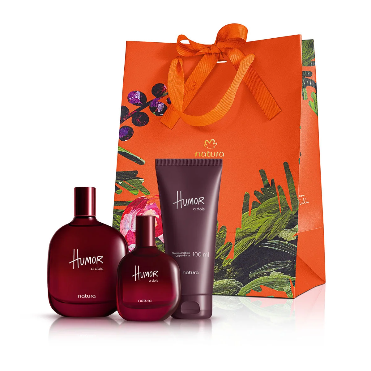 Presente Natura Humor a Dois com 4 produtos — imagem 1