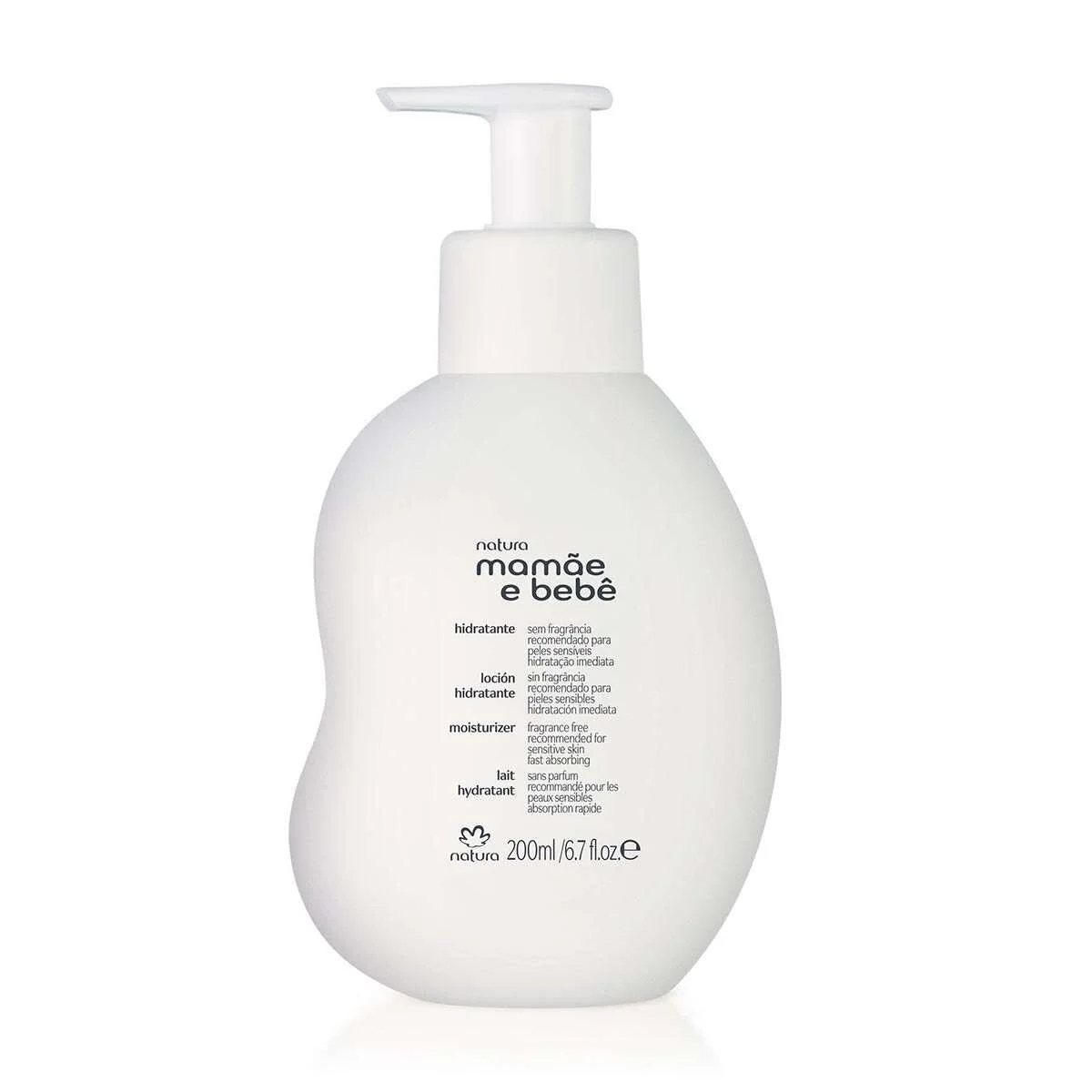 Hidratante Sem Fragrância Mamãe e Bebê 200 ml — imagem 1