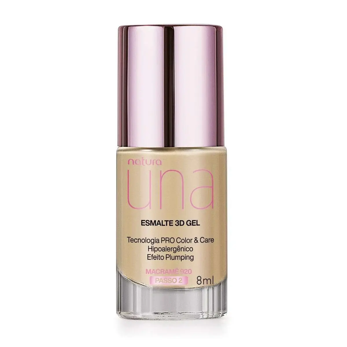 Esmalte 3D Gel Una Macramê 920 8 ml
