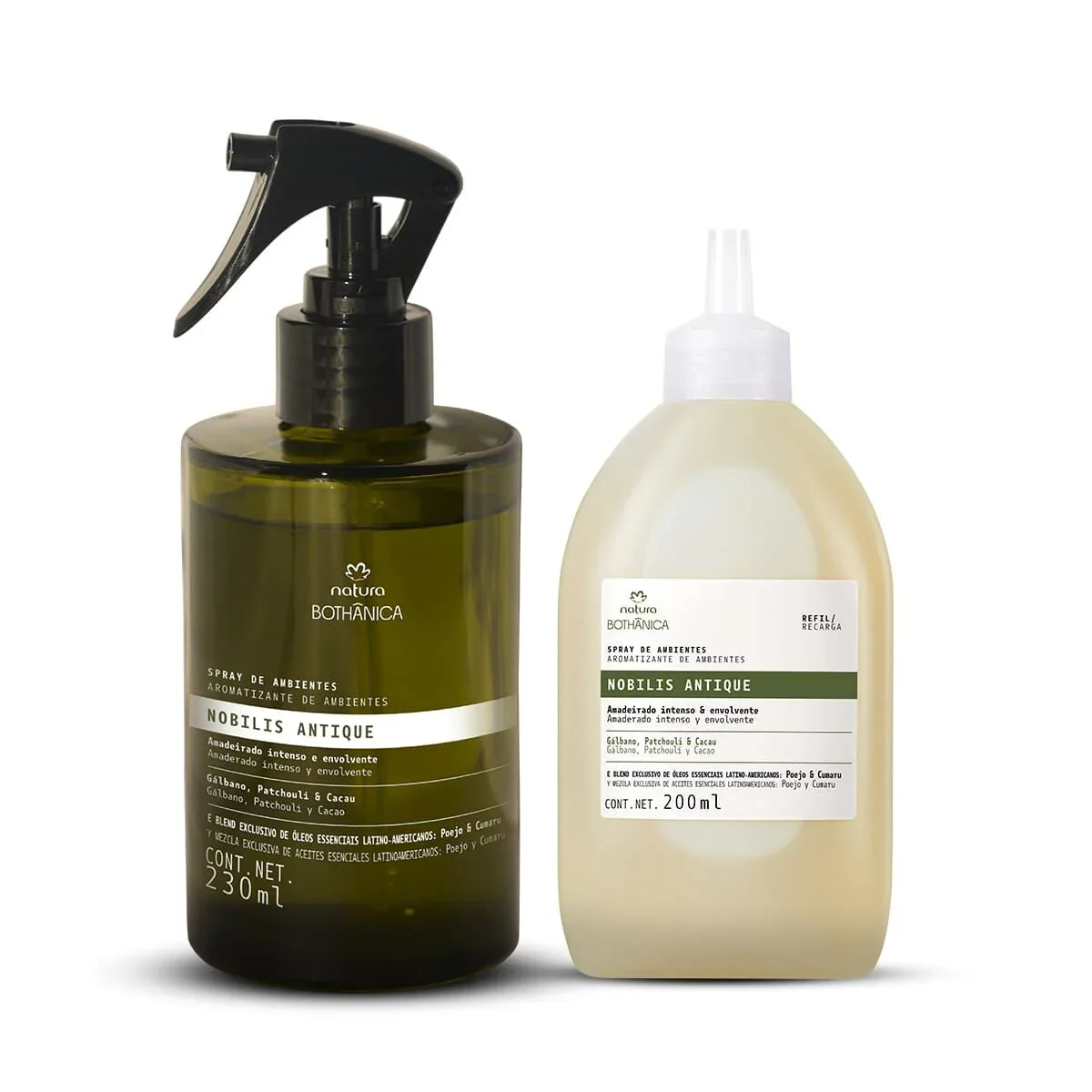 Kit Bothânica Spray para Ambientes Nobilis Antique e Refil (2 produtos) — imagem 1