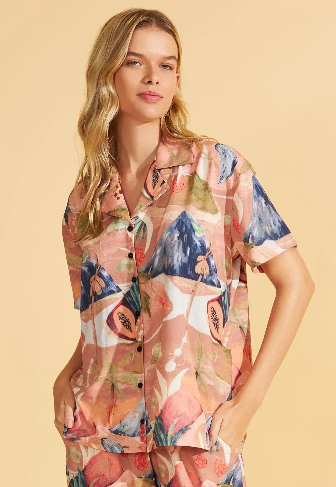 Camisa Aberta de Silk Skin Recco — imagem 1