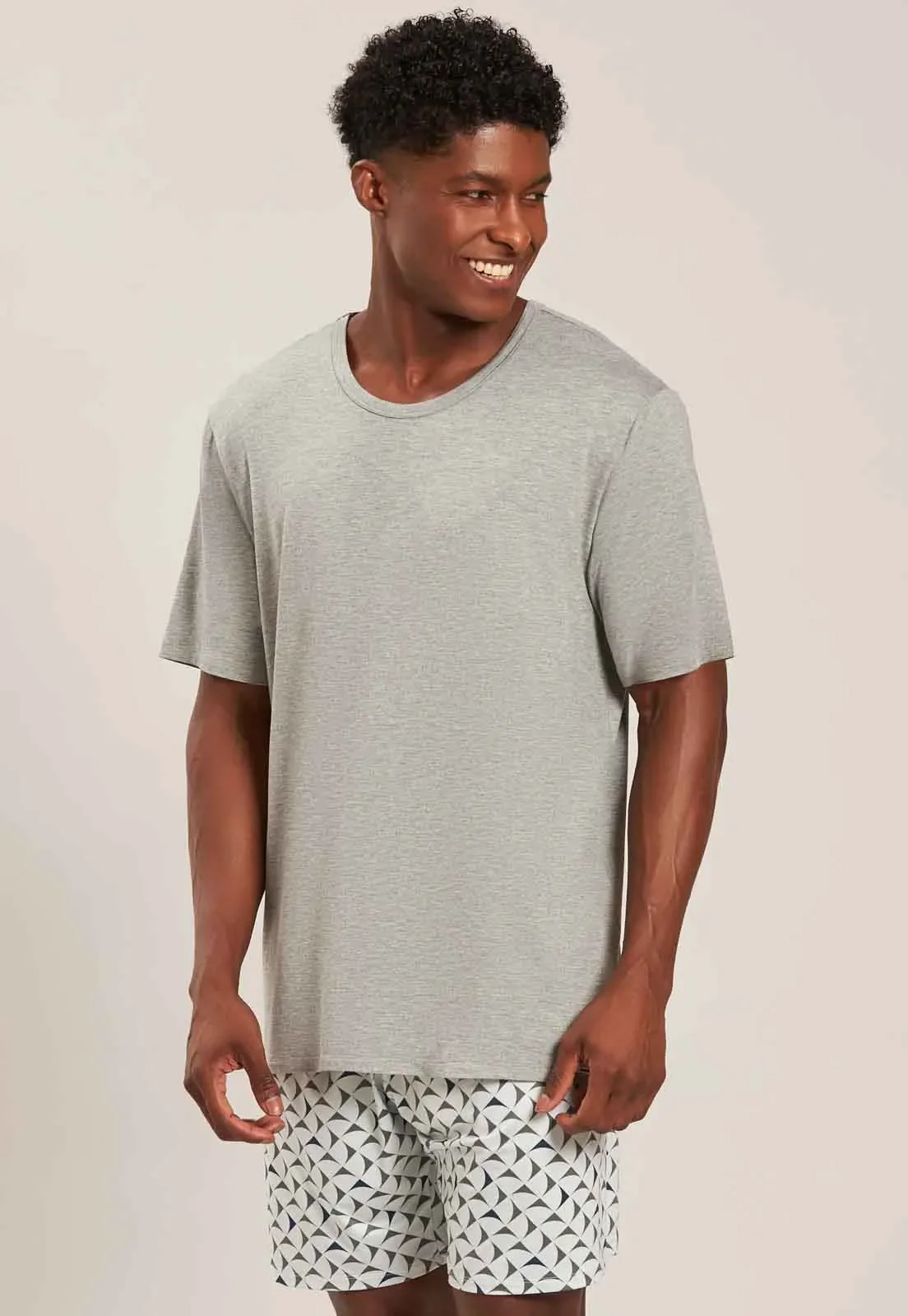 Pijama Plus Size De Viscose New Skin Baunilha — imagem 1