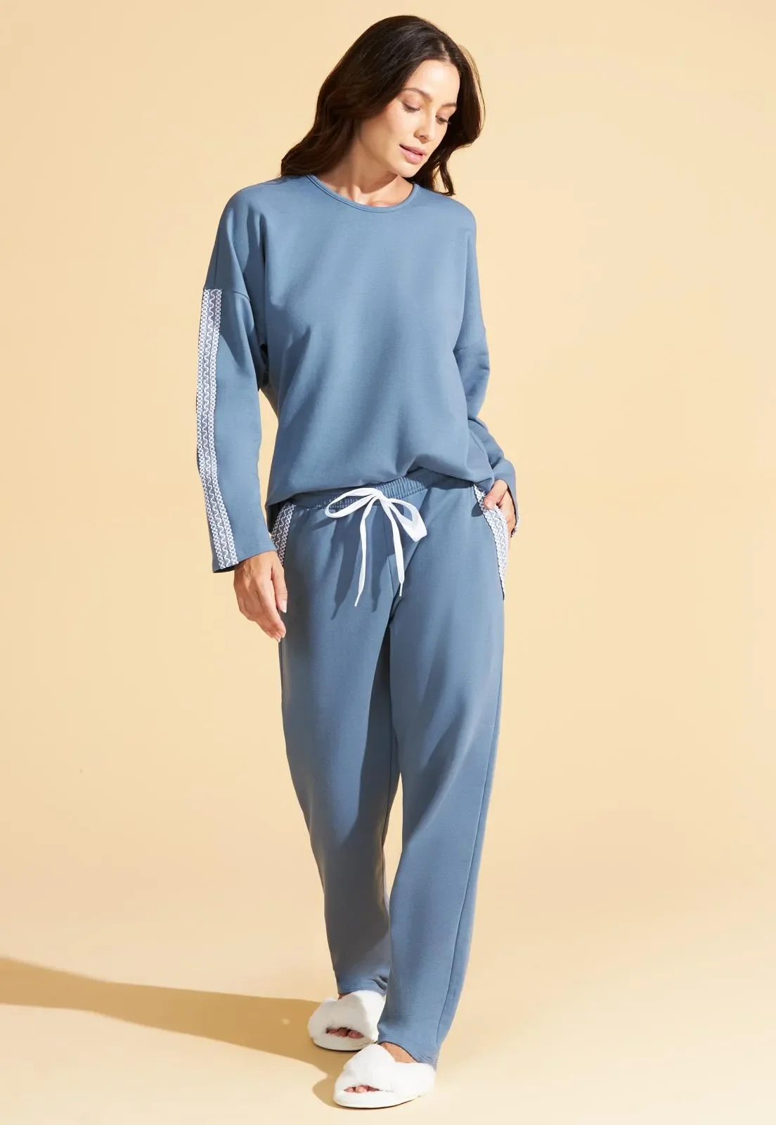 Conjunto Recco de Moletinho Flanelado — imagem 1