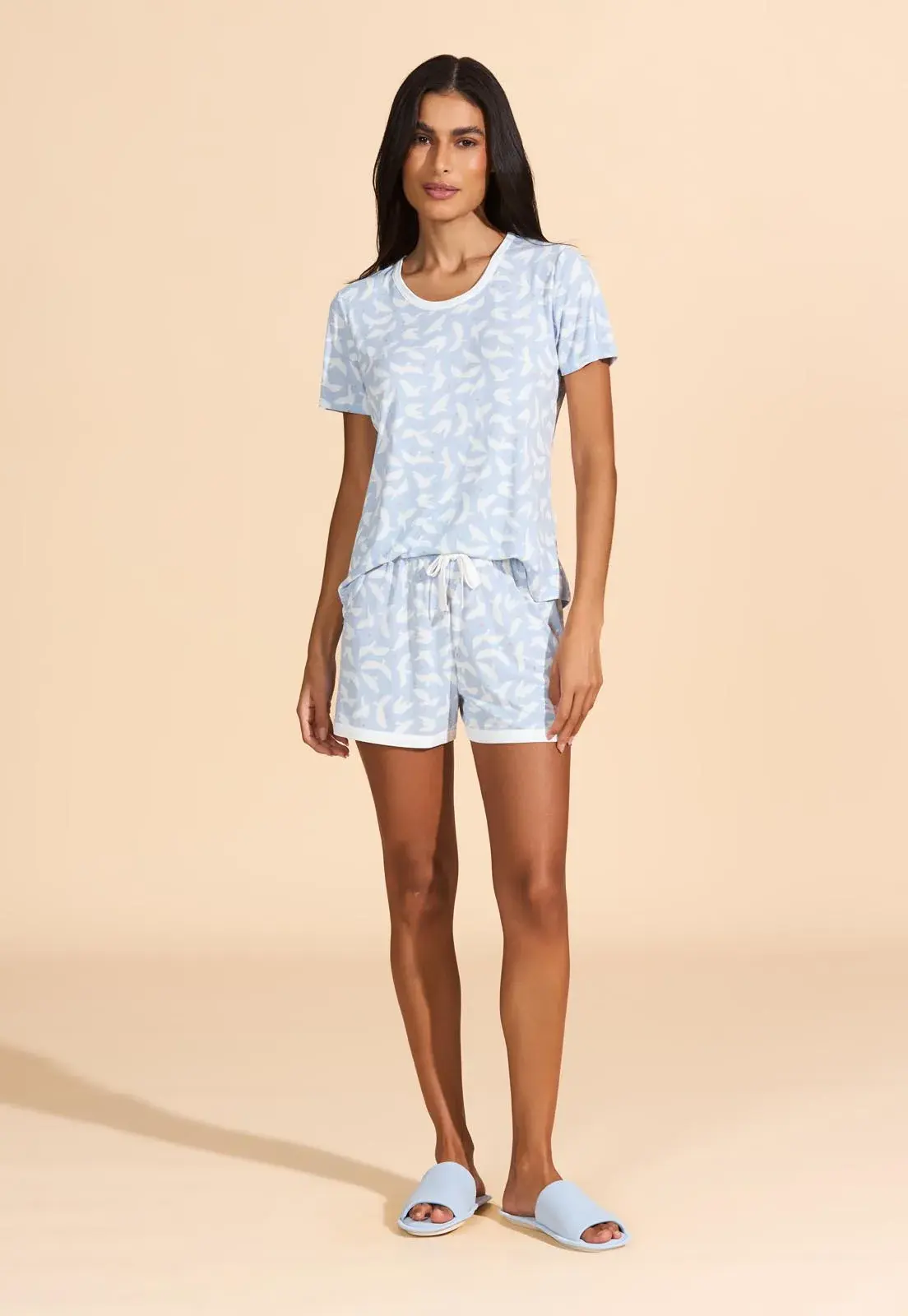 Pijama Blusa Manga de Microfibra Recco