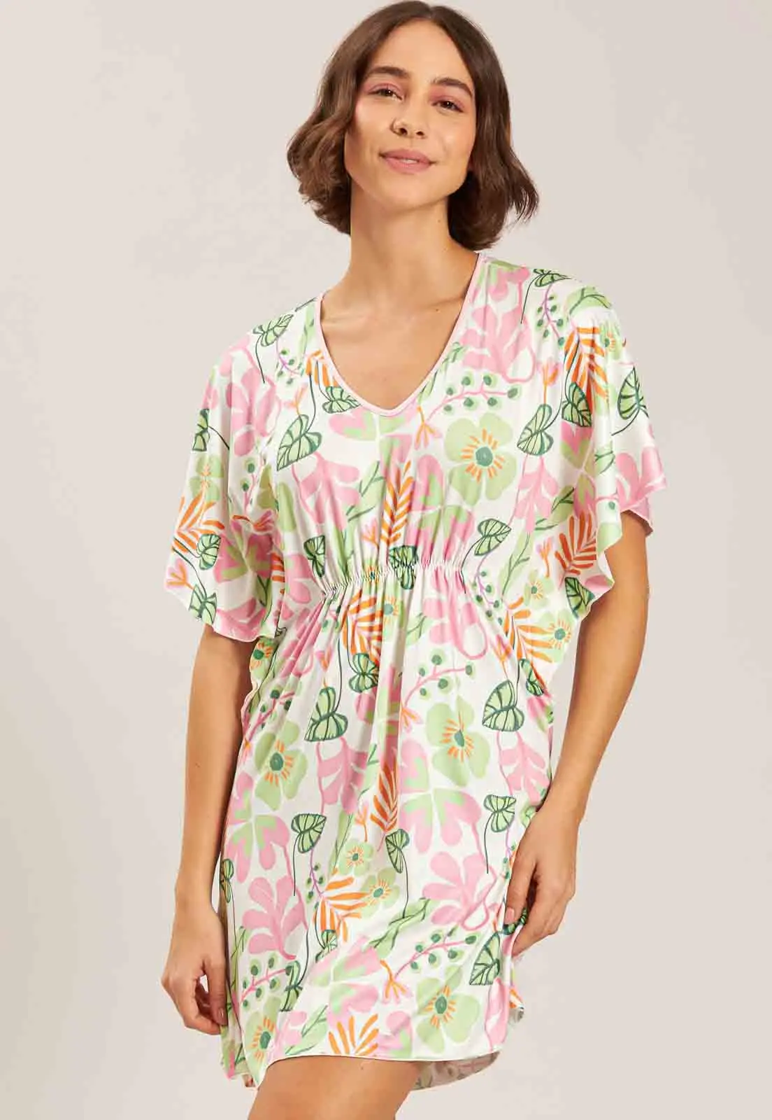 Caftan Curta de New Skin Baunilha