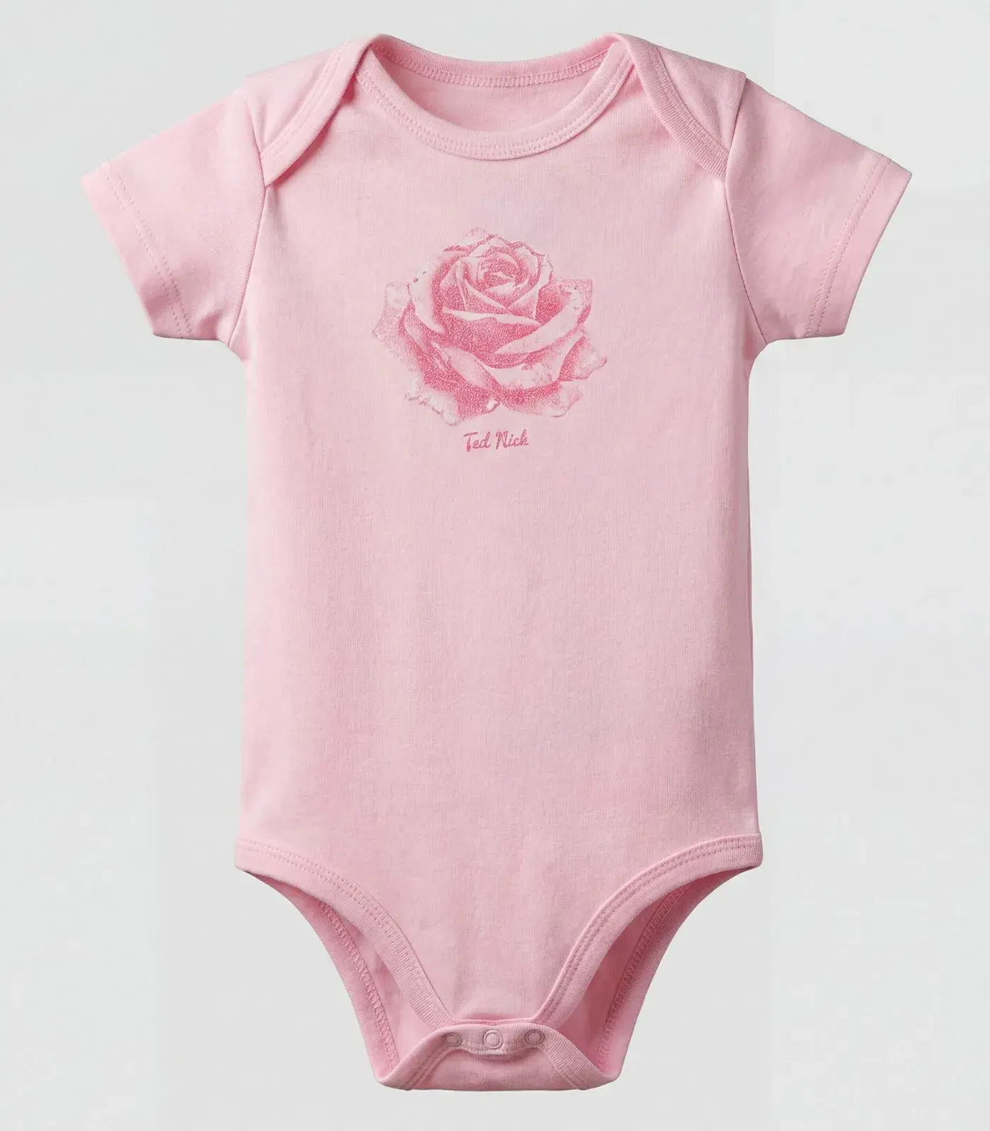 Body Bebê Trick Nick Rosa
