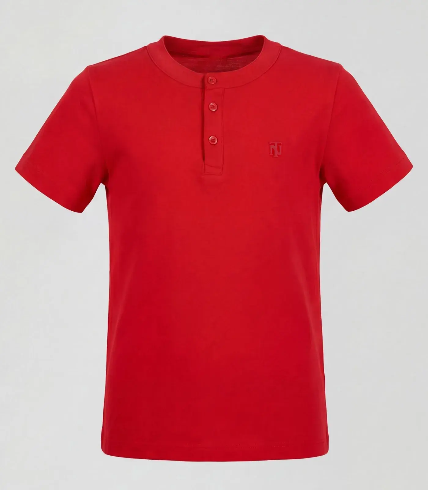 Camiseta Meia Malha Menino Trick Nick Vermelho