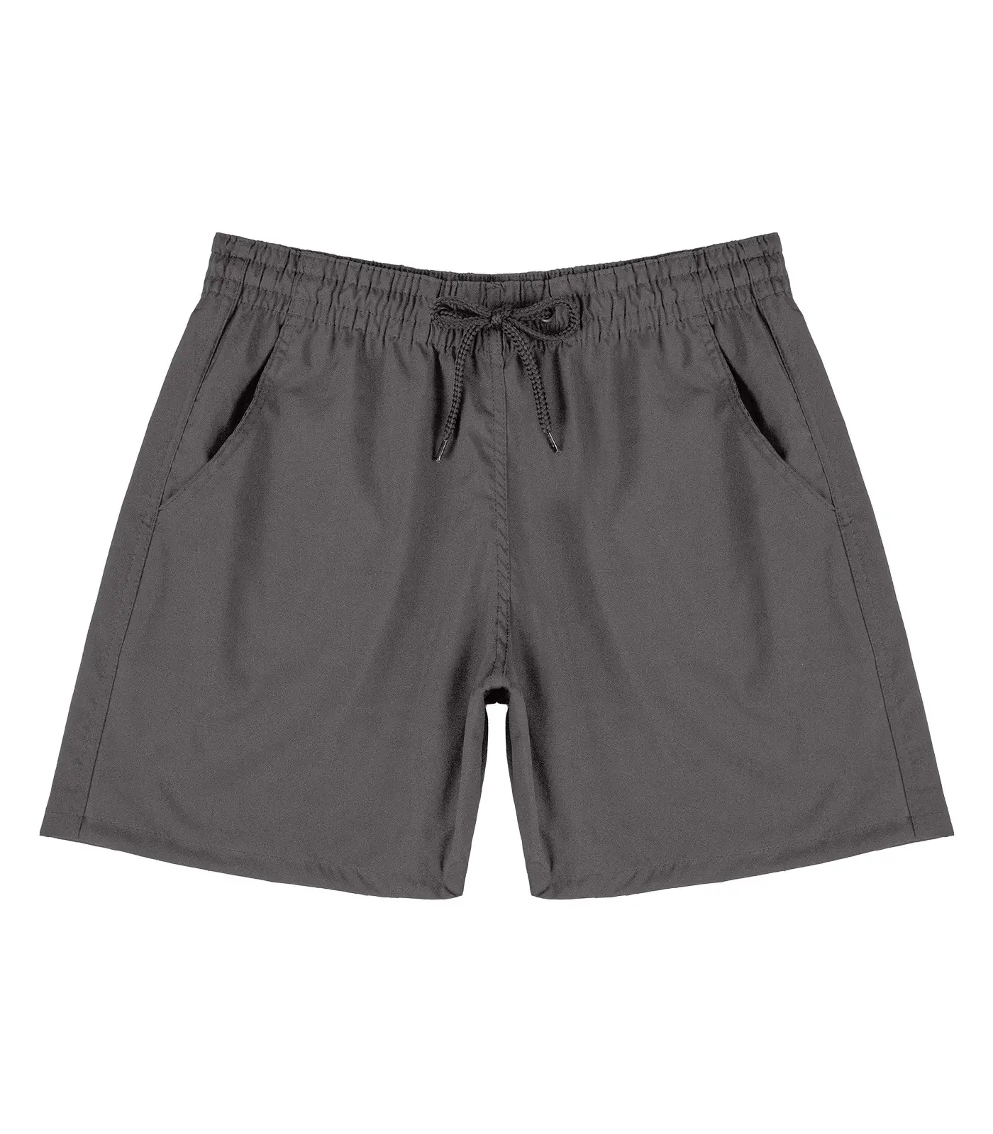 Bermuda Masculina Com Bolsos De Tactel Select Cinza