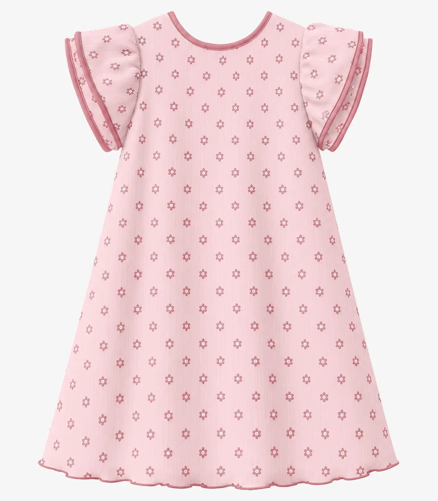 Vestido Verão Menina Trick Nick Rosa — imagem 1