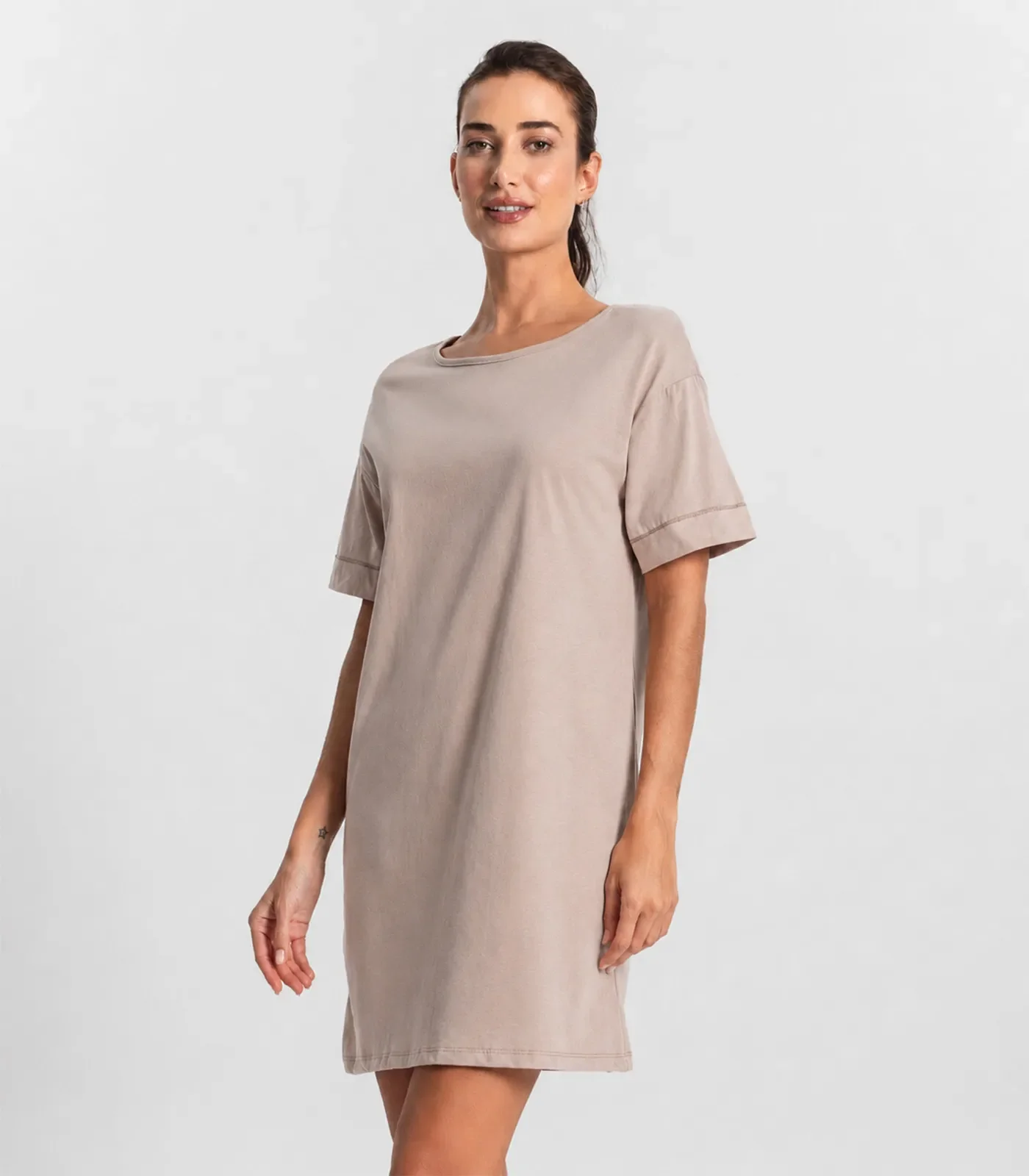 Camisola Feminina Lisa Select Bege — imagem 1