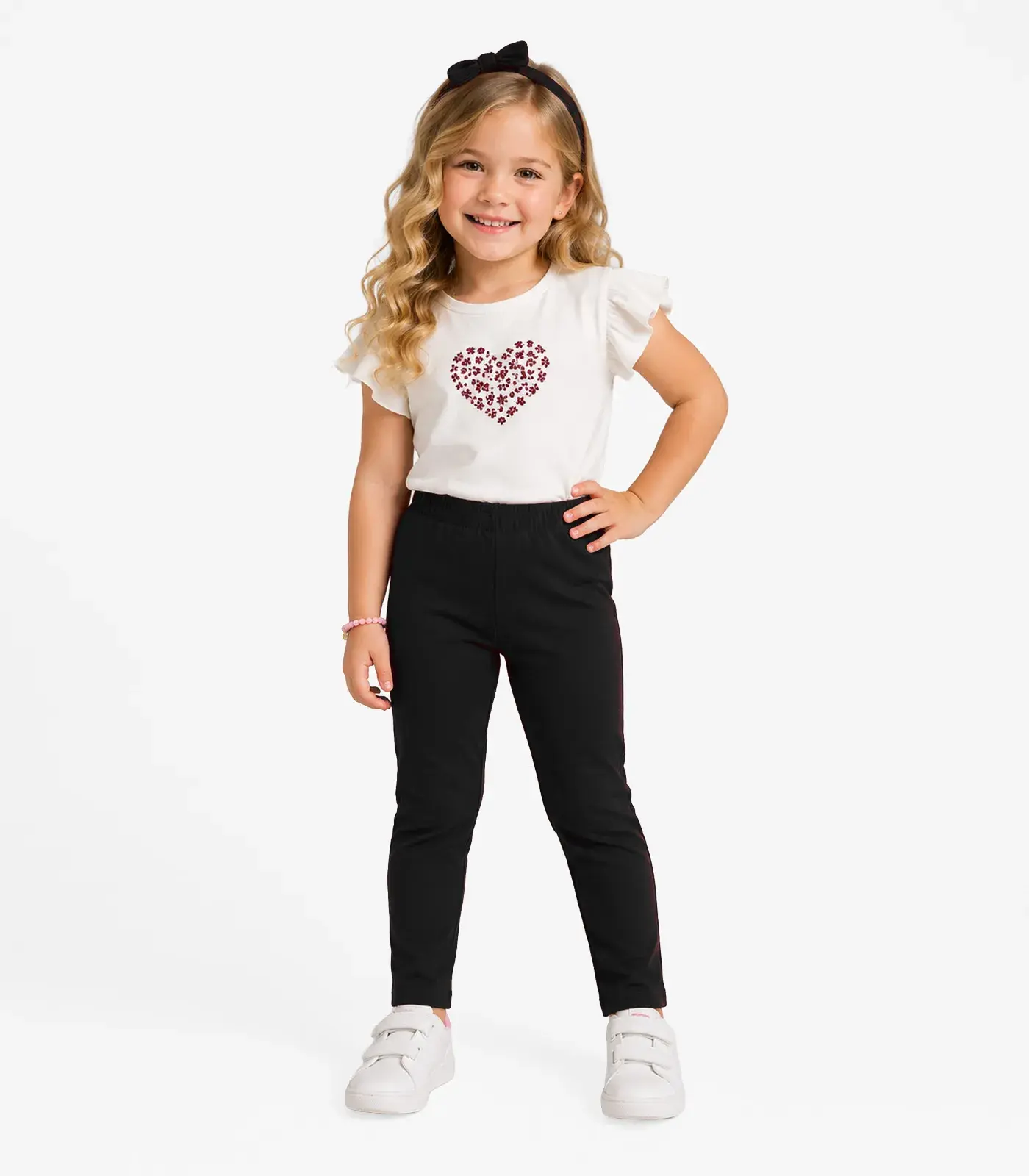 Legging Infantil Feminina Select Preto