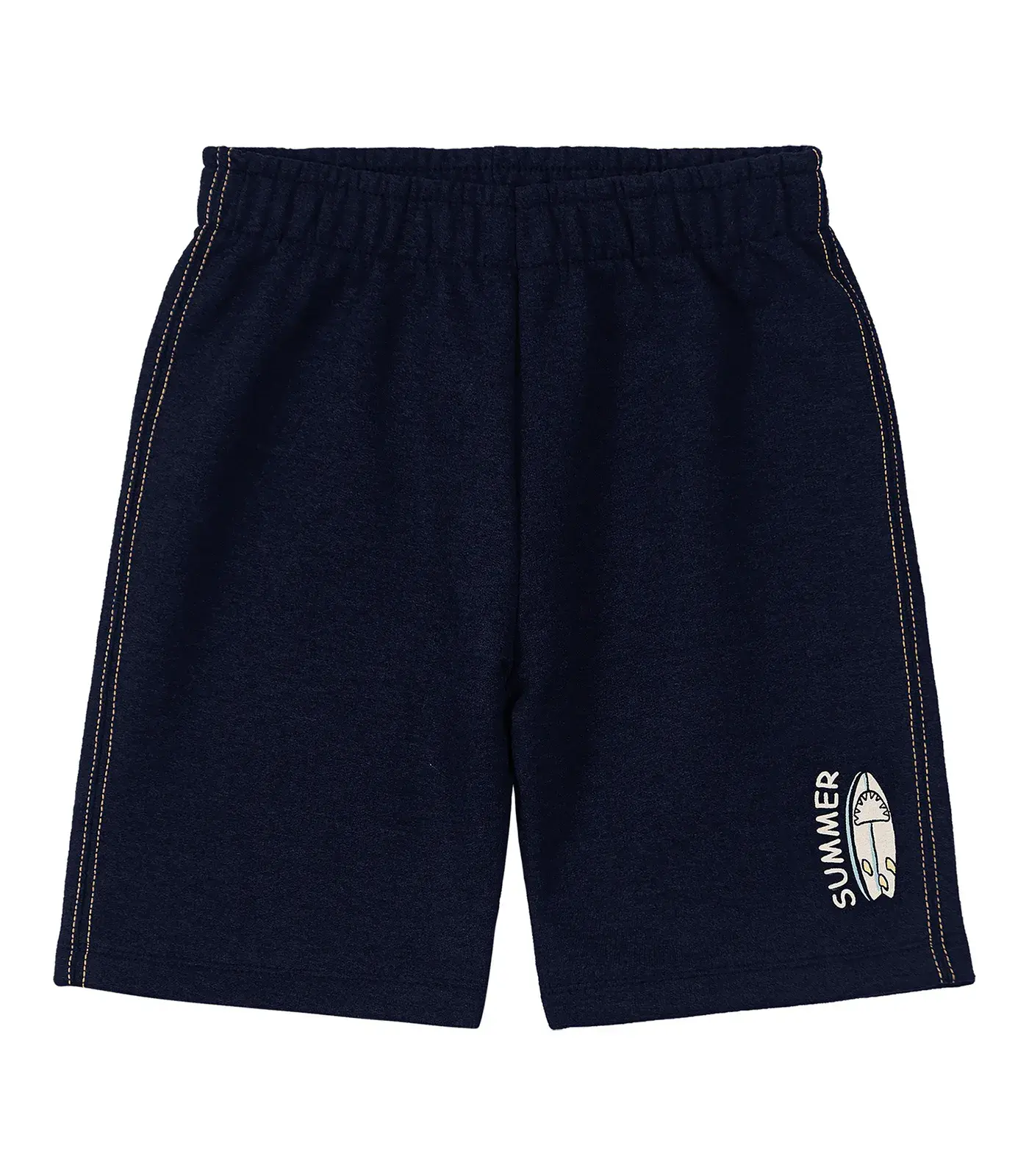 Bermuda Infantil Menino Com Estampa Rovi Kids Azul