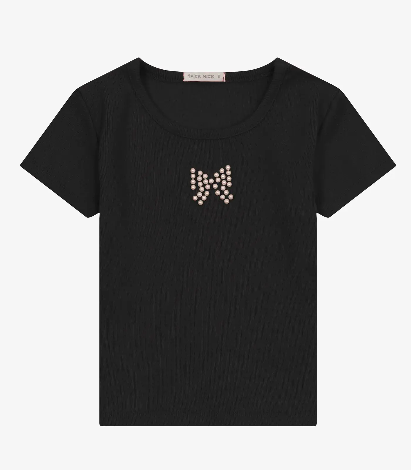 Blusa feminina infantil em Ribana 2x1 Trick Nick Preto