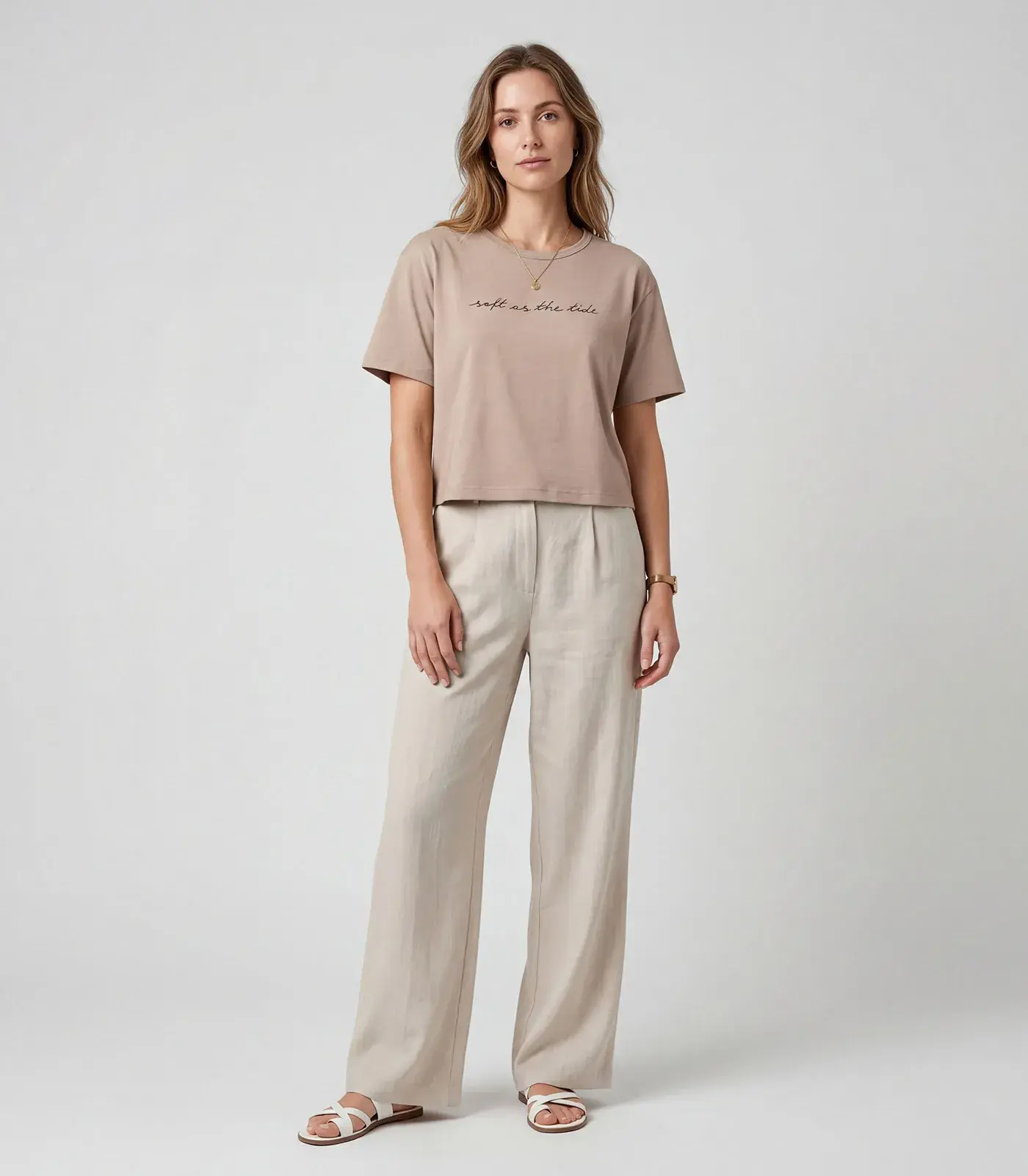 Blusa Feminina em Molecotton Viscose Infinita Cor Marrom