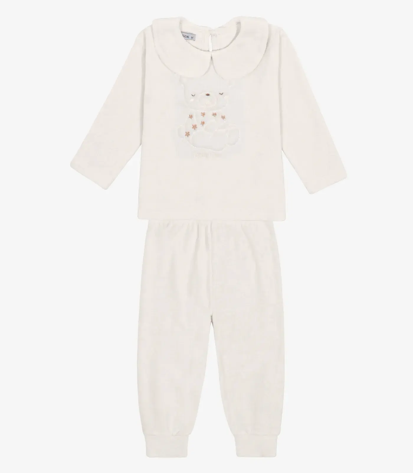 Conjunto Blusa com Calça Menina Trick Nick Bege