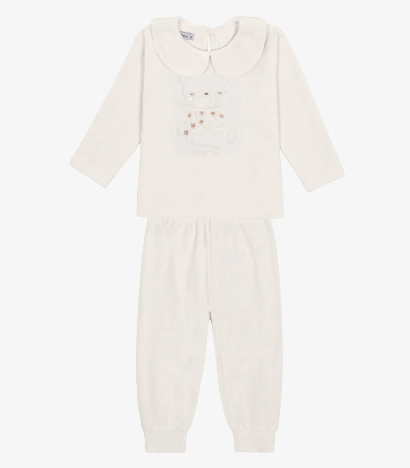 Conjunto Blusa com Calça Menina Trick Nick Bege