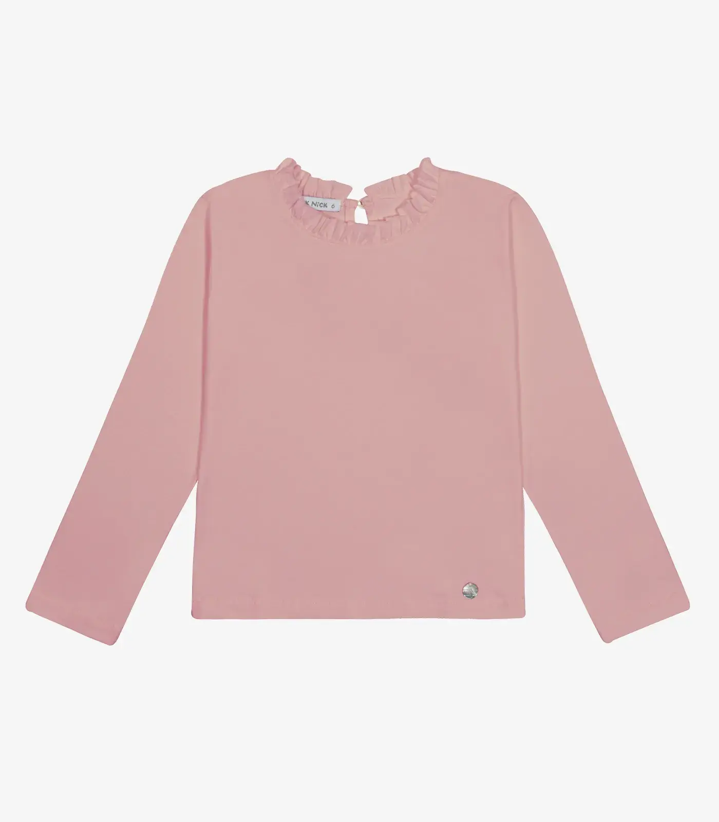 Blusa Manga Longa Feminina Trick Nick Rosa