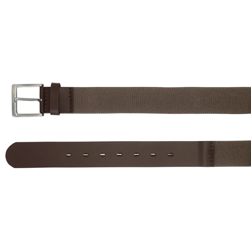 Cinto Masculino Couro Com Elastico 4cm