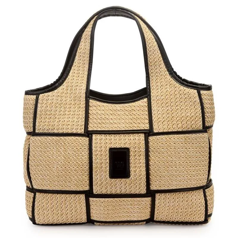 Shopping Bag Grande Palha Tresse